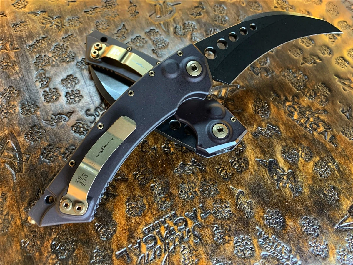 Microtech Hawk Auto DLC Signature Series 2 Microtech Hawk Auto DLC Signature Series - Image 2