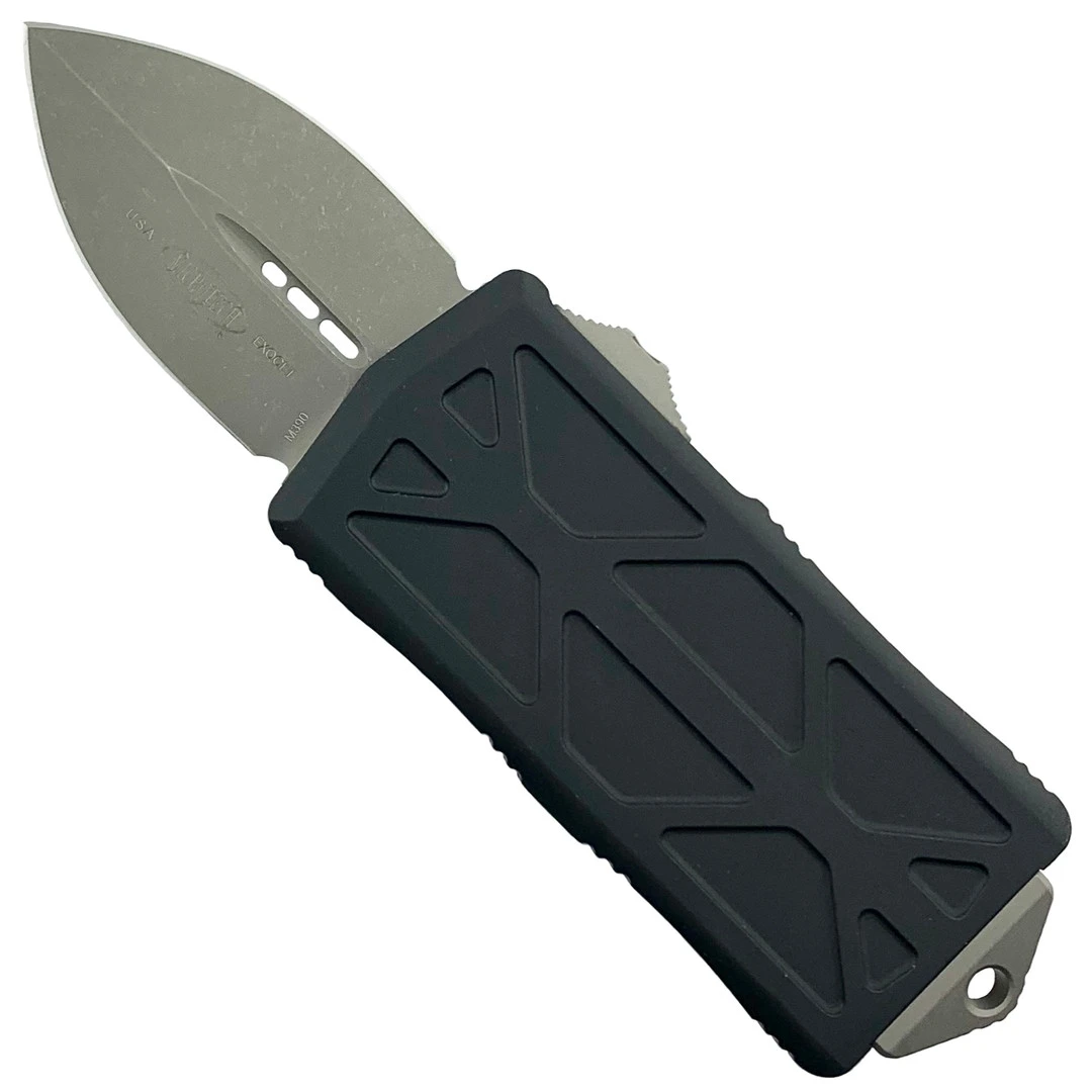Microtech Exocet OTF Auto Knife, Apocalyptic Stonewash Blade 1 Microtech Exocet OTF Auto Knife, Apocalyptic Stonewash Blade