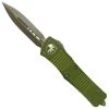 Microtech 138-13APOD OD Green D/E OTF Auto Knife, Bronze Apocalyptic Blade