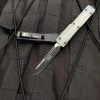 Microtech UTX-70 S/E Jade G-10 Top W/ Black Plain Edge Blade (2.42") 148-1GTJGS