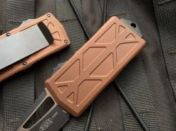 Microtech Exocet T/E Tan Aluminum Body W/ Black Plain Edge Blade (1.9") 158-1TA 7 Microtech Exocet T/E Tan Aluminum Body W/ Black Plain Edge Blade (1.9") 158-1TA -PrecisionBladesMicrotech IMG 9985 02624.1684964835