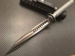 Microtech Jagdkommando Beadblast Titanium Flamed