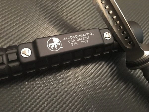 Microtech Jagdkommando Beadblast Titanium Flamed 2 Microtech Jagdkommando Beadblast Titanium Flamed - Image 2