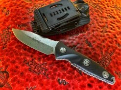 Microtech Socom Alpha Mini Single Edge Stonewashed Standard -PrecisionBladesMicrotech MT113M 10 4