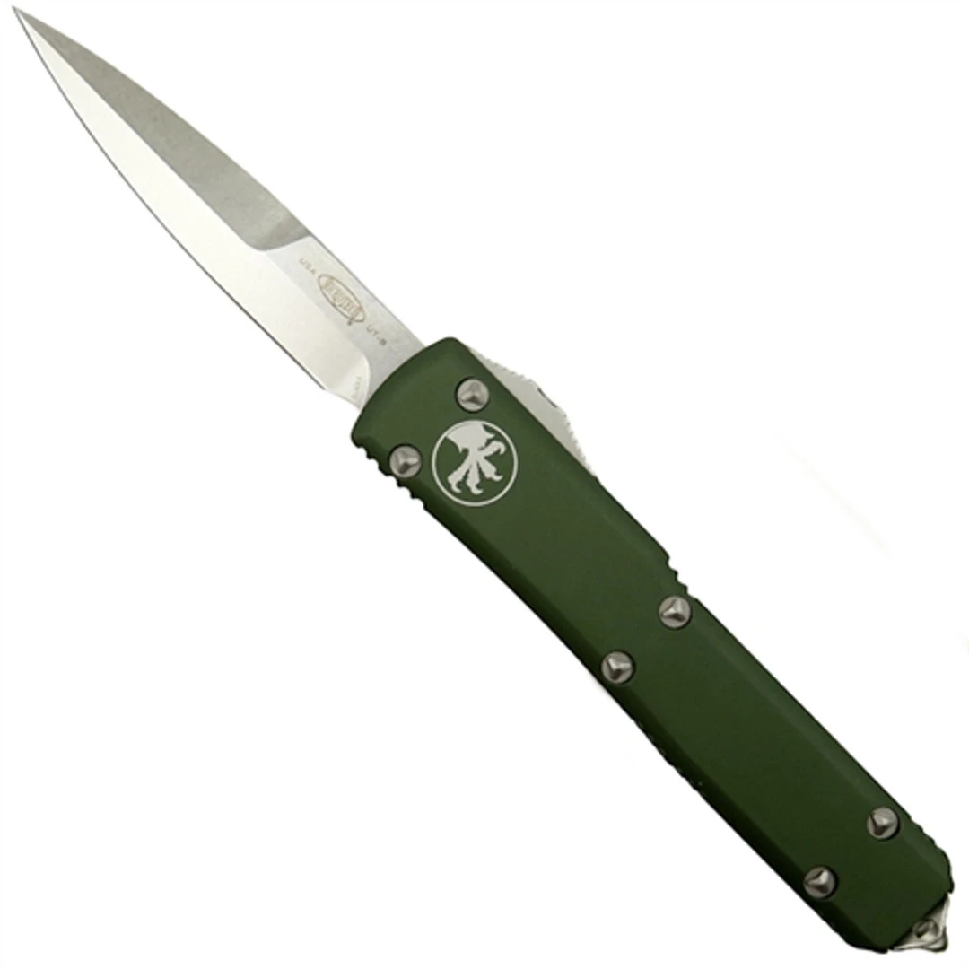 Microtech 120-10CCOD OD Green Contoured Ultratech Bayonet OTF Auto Knife, Stonewash Blade 1 Microtech 120-10CCOD OD Green Contoured Ultratech Bayonet OTF Auto Knife, Stonewash Blade
