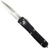 Microtech 120-5CC Contoured Ultratech Bayonet OTF Auto Knife, Satin Combo Blade