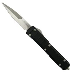 Microtech Signature Series Ultratech II OTF Knife, Stonewash Bayonet Blade