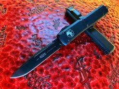 Microtech Ultratech Single Edge DLC Tactical Standard DLC Accents