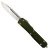 Microtech OD Green Signature Series Ultratech II OTF Knife, Satin Blade