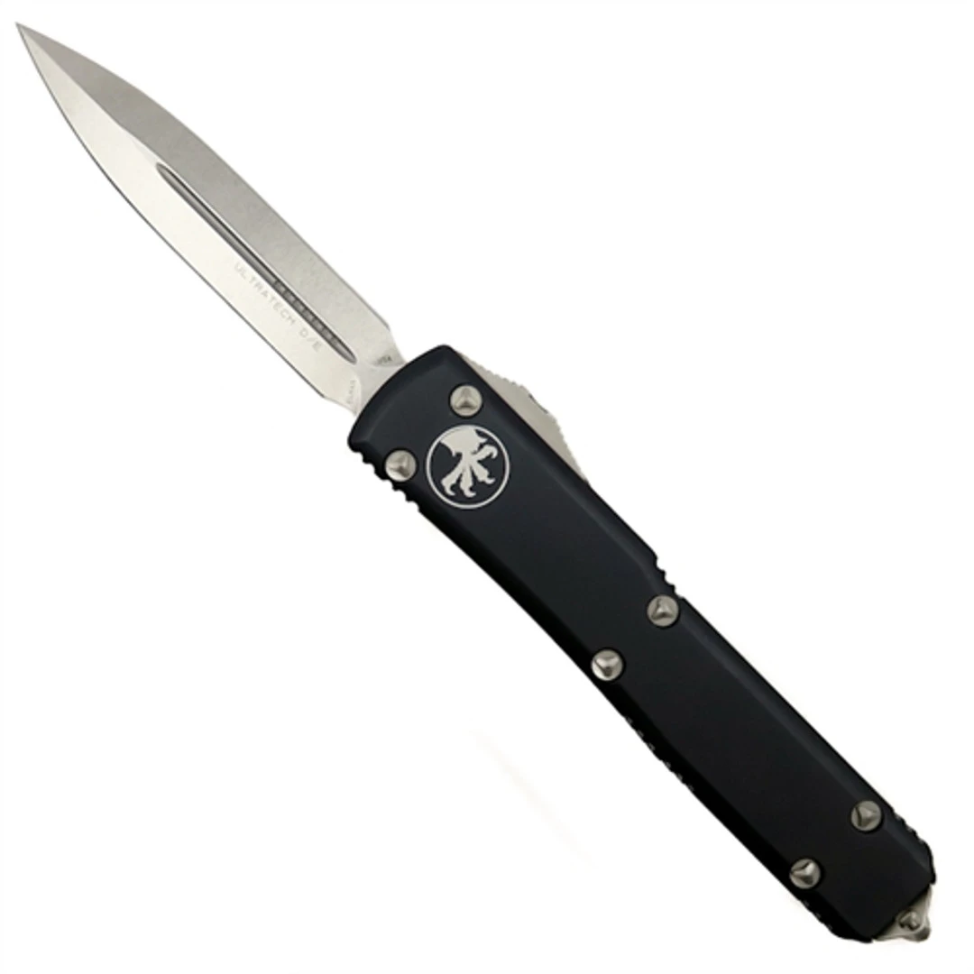 Microtech 122-10 Contoured Ultratech D/E OTF Auto Knife, Stonewash Blade 1 Microtech 122-10 Contoured Ultratech D/E OTF Auto Knife, Stonewash Blade