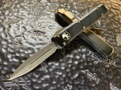 Microtech Ultratech Double Edge Damascus Standard