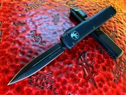 Microtech Ultratech Double Edge DLC Tactical Standard DLC Accents