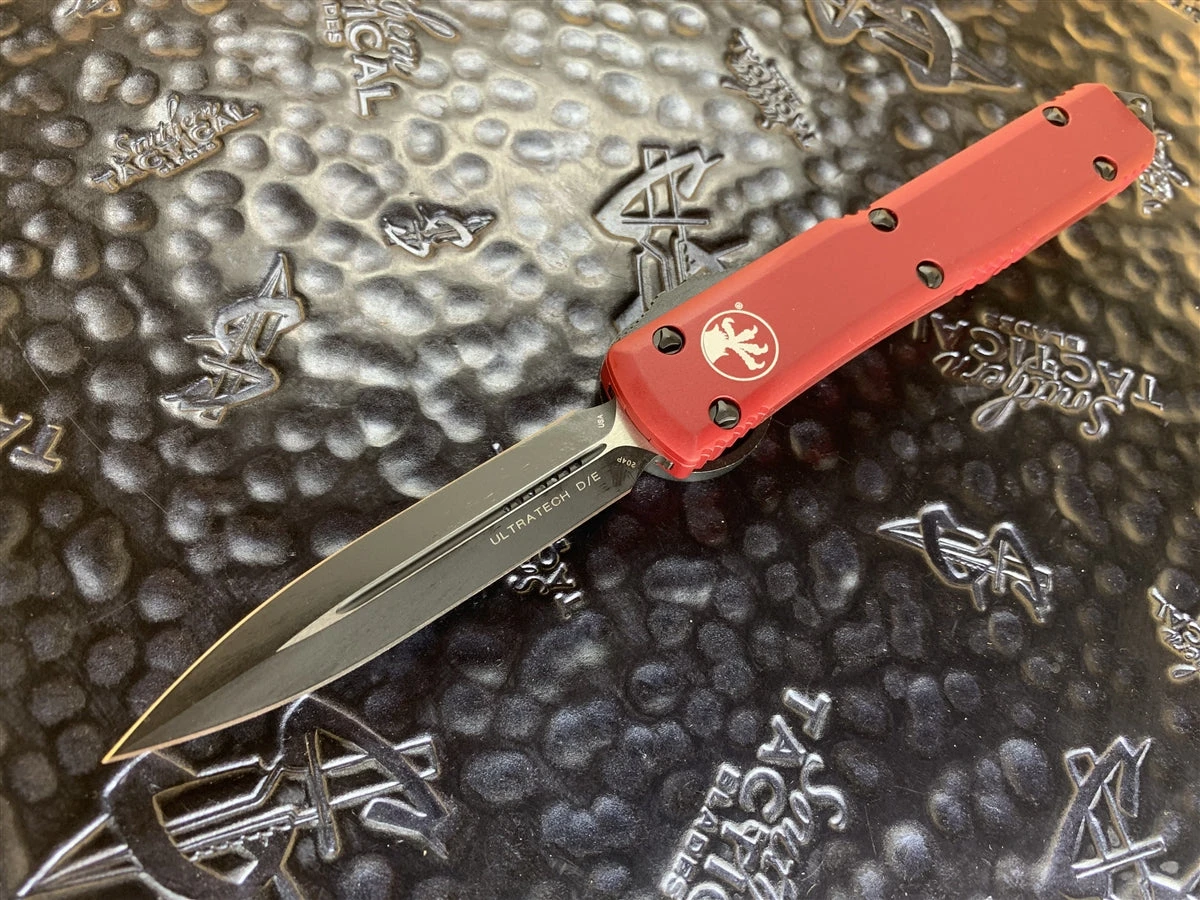 Microtech Ultratech Double Edge Standard Red 1 Microtech Ultratech Double Edge Standard Red