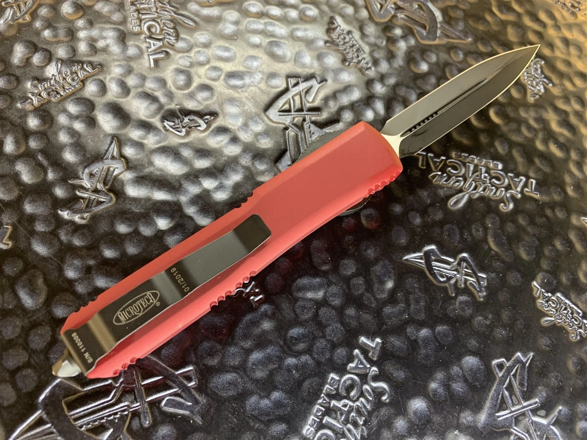 Microtech Ultratech Double Edge Standard Red 2 Microtech Ultratech Double Edge Standard Red - Image 2