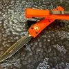 Microtech Ultratech Double Edge Full Serrated Orange