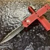 Microtech Ultratech Double Edge Full Serrated Red