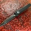 Microtech Ultratech OTF Automatic Knife Double Edge Full Serrated Tactical