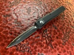 Microtech Ultratech OTF Automatic Knife Double Edge Full Serrated Tactical