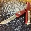 Microtech Ultratech Tanto Stonewashed Standard Merlot