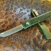 Microtech Ultratech Tanto Bronzed Apocalyptic Standard OD Green