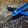 Microtech Ultratech Tanto Standard Blue