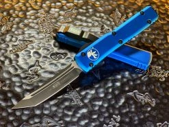 Microtech Ultratech Tanto Standard Blue