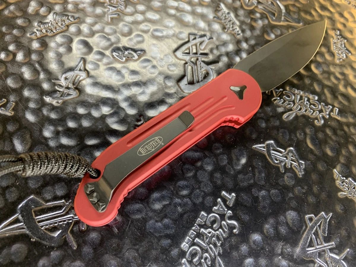 Microtech LUDT Single Edge Red Standard 2 Microtech LUDT Single Edge Red Standard - Image 2