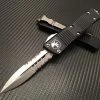 Microtech Troodon Double Edge Stonewashed Parts Serrated