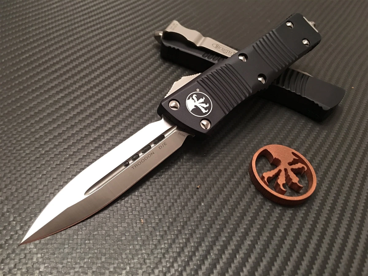 Microtech Troodon Double Edge Satin Standard 1 Microtech Troodon Double Edge Satin Standard