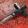 Microtech Troodon Double Edge Satin Full Serrated