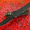 Microtech Combat Troodon Delta Frag UDT Double Edge DLC Blade, DLC Parts, Nickel Boron Internals