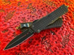Microtech Combat Troodon Delta Frag UDT Double Edge DLC Blade, DLC Parts, Nickel Boron Internals
