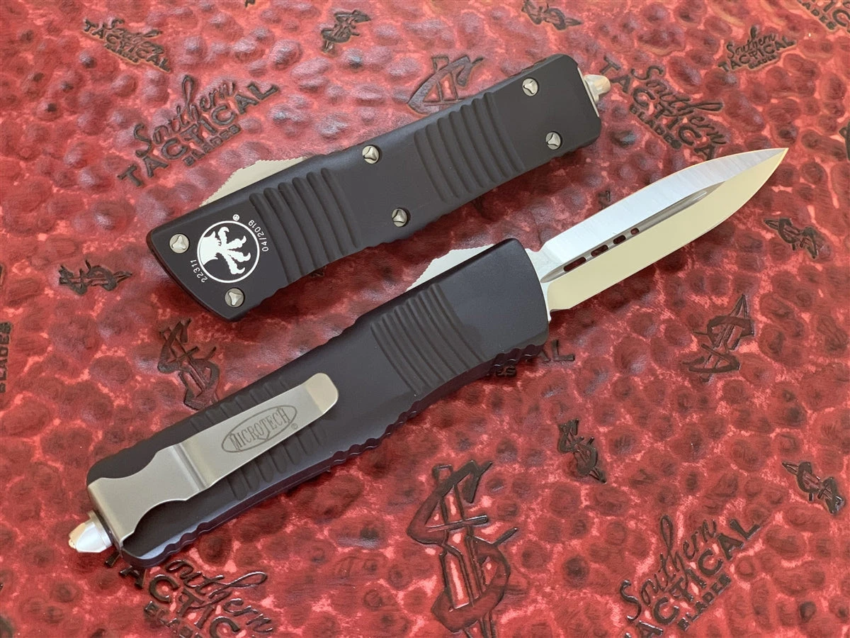 Microtech Combat Troodon Double Edge Satin Standard 2 Microtech Combat Troodon Double Edge Satin Standard - Image 2