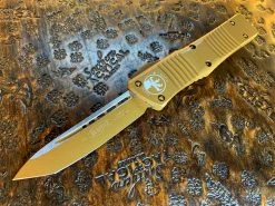 Microtech Combat Troodon Tanto Standard Cerakote Flat Dark Earth