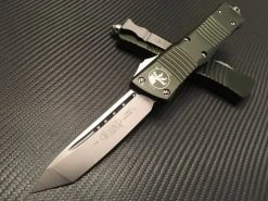 Microtech Combat Troodon Tanto Satin Standard OD Green