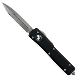 Microtech 147-10AP Contoured UTX-70 D/E OTF Auto Knife, Apocalyptic Blade