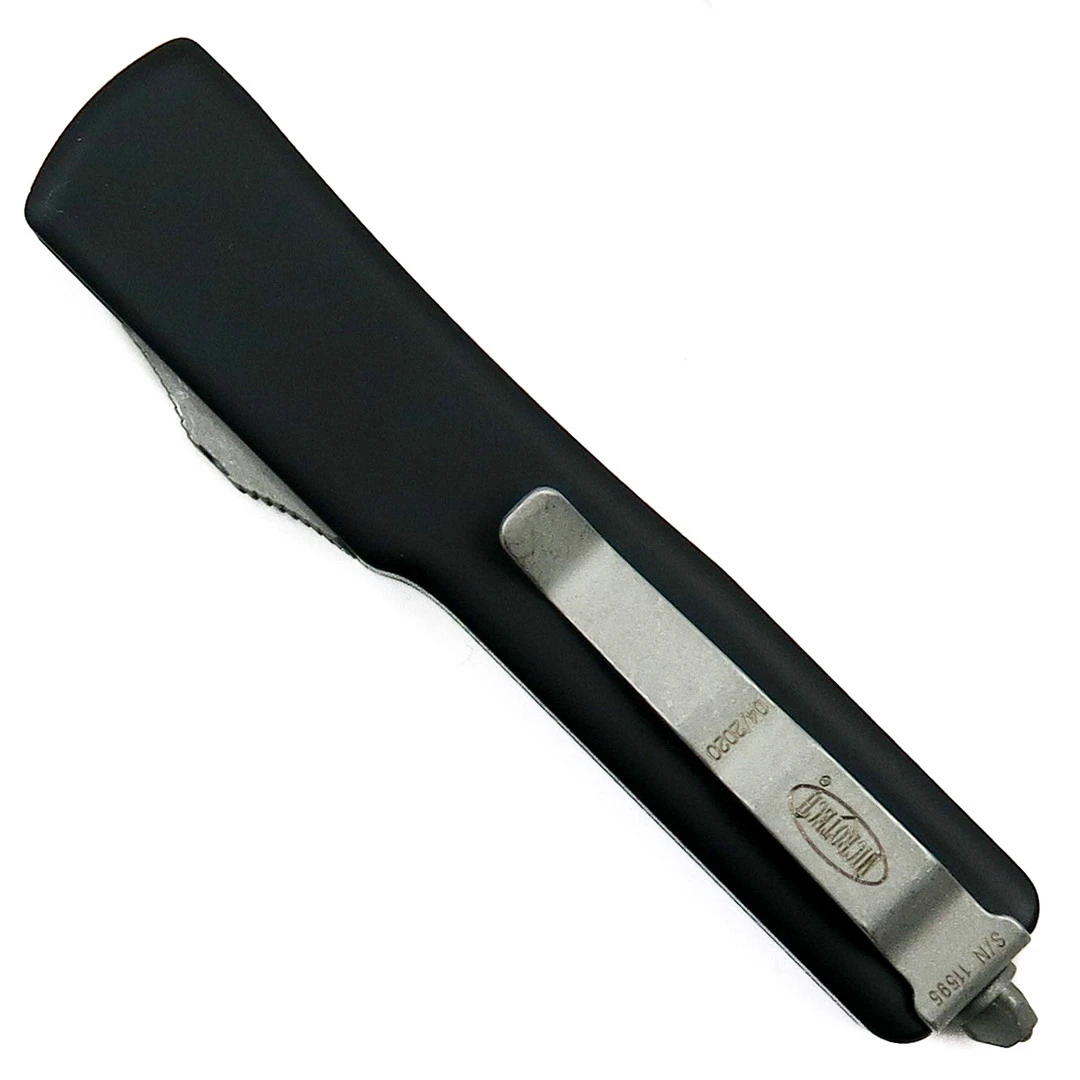 Microtech 147-10AP Contoured UTX-70 D/E OTF Auto Knife, Apocalyptic Blade 2 Microtech 147-10AP Contoured UTX-70 D/E OTF Auto Knife, Apocalyptic Blade - Image 2