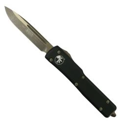 Microtech UTX-70 OTF Auto Knife, Bronzed Apocalyptic Blade