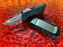 Microtech Exocet Tanto Edge Stonewashed Standard -PrecisionBladesMicrotech MT158 10 4