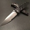 Microtech Socom Elite Single Edge Stonewashed Part Serrated