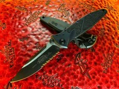 Microtech Socom Elite Manual Single Edge Tactical Part Serrated