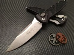 Microtech Socom Elite Auto Single Edge Stonewashed Standard