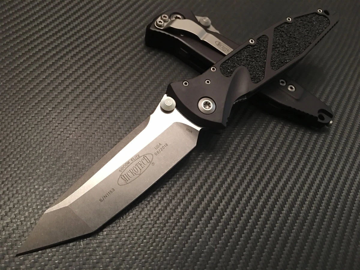 Microtech Socom Elite Tanto Stonewashed Standard 1 Microtech Socom Elite Tanto Stonewashed Standard