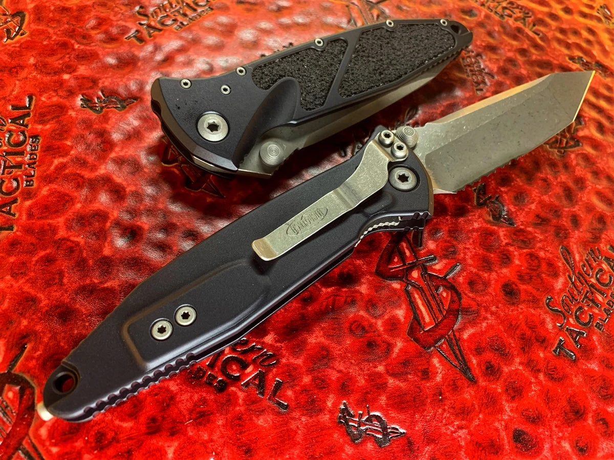 Microtech Socom Elite Manual Tanto Part Serrated Apocalytptic 2 Microtech Socom Elite Manual Tanto Part Serrated Apocalytptic - Image 2