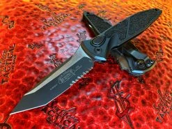 Microtech Socom Elite Auto Tanto Part Serrated Tactical