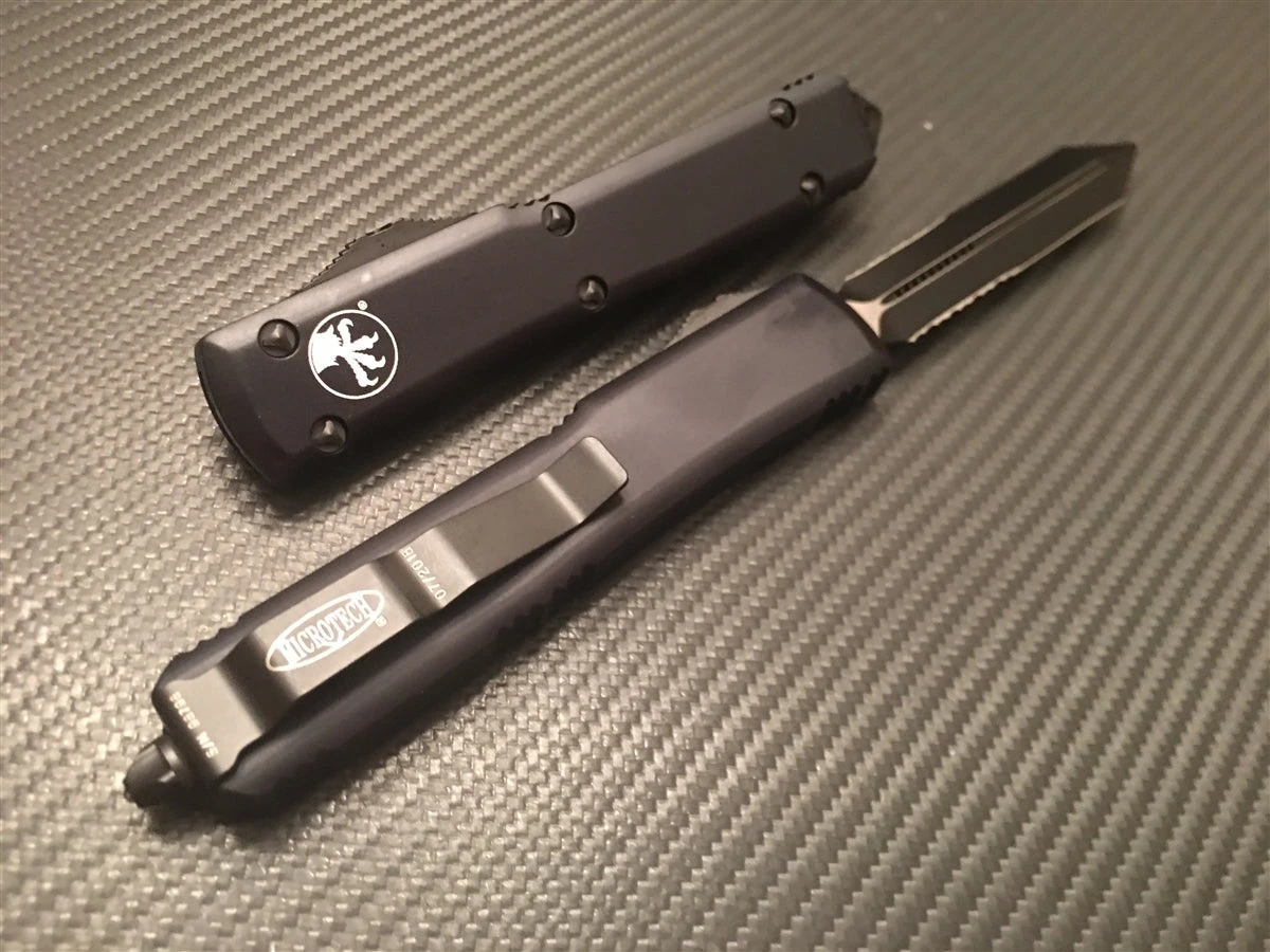 Microtech Ultratech Spartan Part Serrated Tactical 2 Microtech Ultratech Spartan Part Serrated Tactical - Image 2