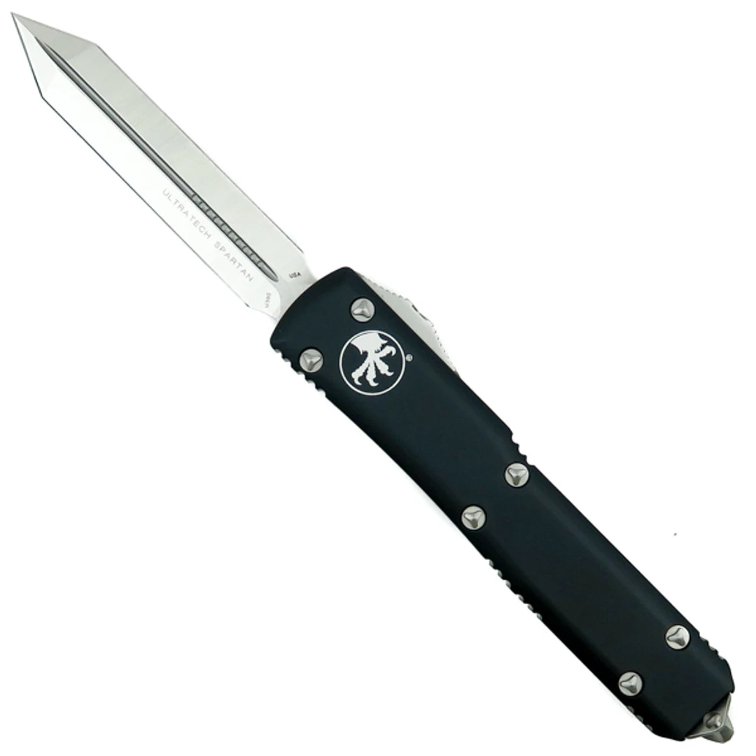 Microtech 223-4 Contoured Ultratech Spartan OTF Auto Knife, Satin Blade 1 Microtech 223-4 Contoured Ultratech Spartan OTF Auto Knife, Satin Blade