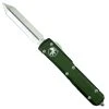 Microtech 223-4OD OD Green Contoured Ultratech Spartan OTF Auto Knife, Satin Blade