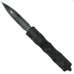 Microtech Signature Series Urban Camo Dirac Dagger OTF Auto Knife, Dagger Blade