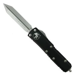 Microtech UTX-85 Spartan OTF Auto Knife, Stonewash Blade